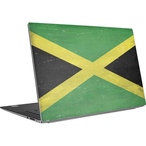 Jamaica Flag Distressed Dell XPS Skin